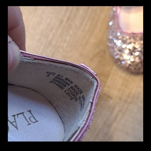 Carter's Black Heart Boots, Gray Sequin Boots, and Pink Glitter Shoes - Picture 13 of 16